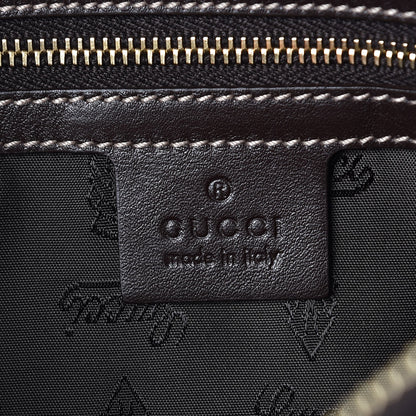 Gucci Crystal Monogram Large Hysteria Clutch Brown 6 of 7