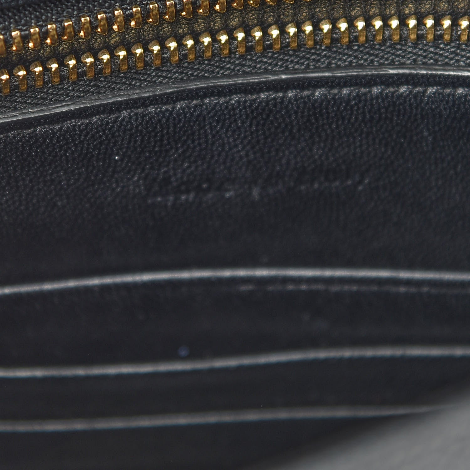 Celine Grained Calfskin Small Trotteur Black 7 of 9