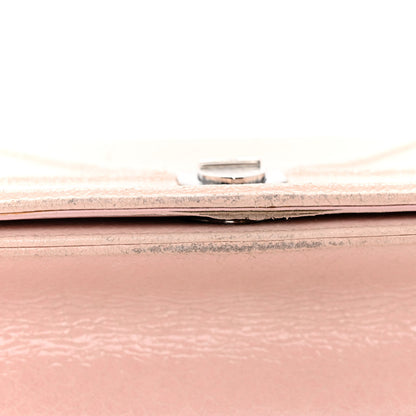 Christian Dior Ceramic Effect Deerskin Small Diorama Flap Bag Pink 11 of 15