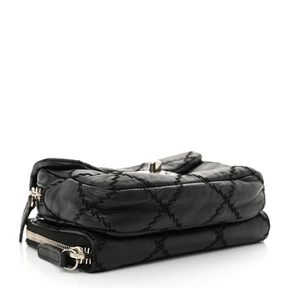 Chanel Lambskin Stitched New Mini Flap Black 4 of 13