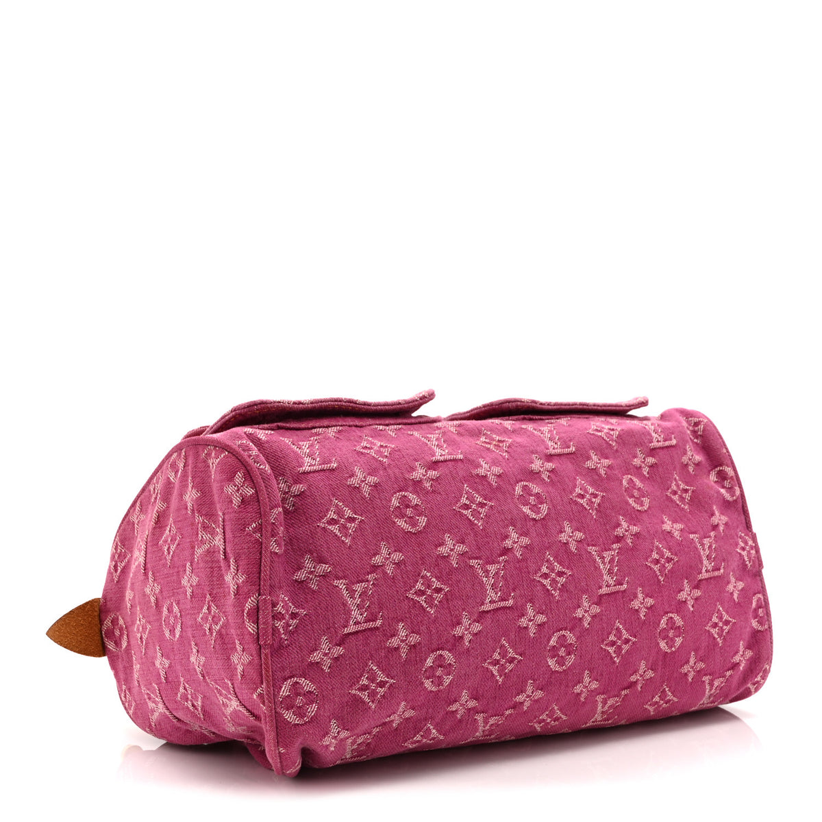 Louis Vuitton Monogram Denim Neo Speedy Fuchsia 4 of 14