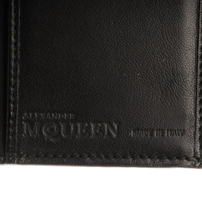 Alexander McQueen Tortoise Print Patent Skull Continental Wallet 6 of 7