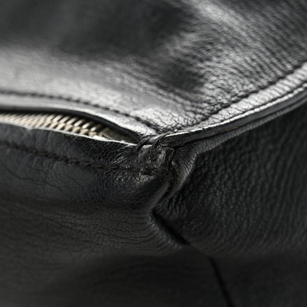 Sugar Goatskin Small Pandora Black