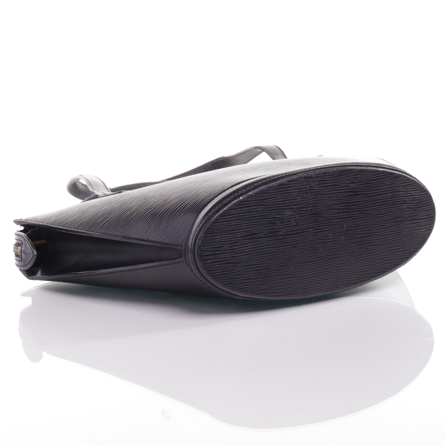 Epi Saint Jacques PM Long Straps Black