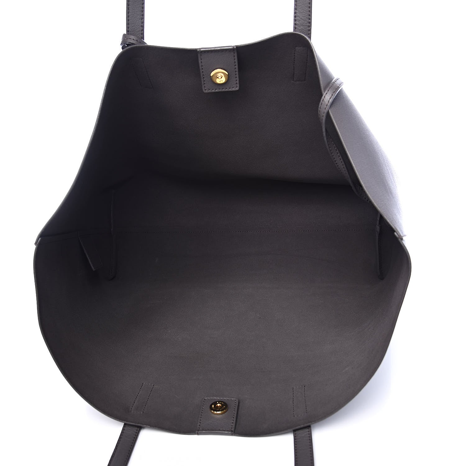 Saint Laurent Calfskin Large Shopping Tote Earth 5 of 15