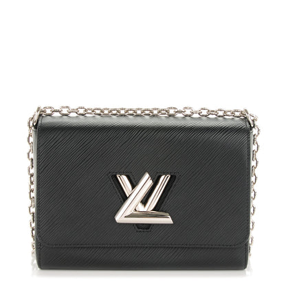 Louis Vuitton Epi Twist Shoulder Bag MM Black 1 of 8