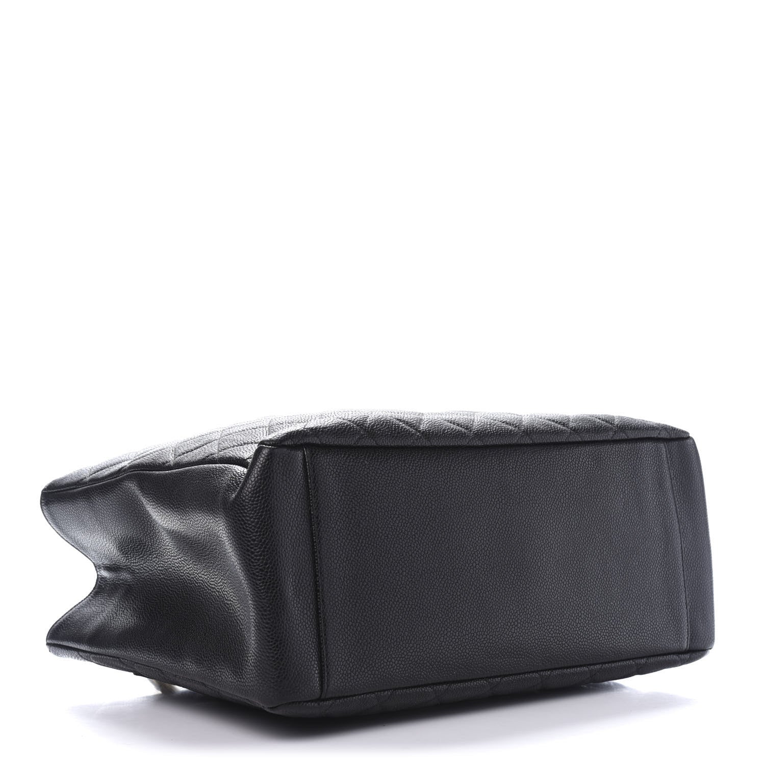 Chanel Caviar Quilted Grand Shopping Tote GST Black 3 of 9