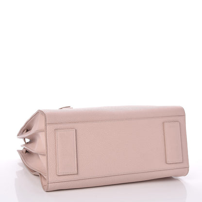 Saint Laurent Grained Calfskin Small Supple Sac De Jour Rose 4 of 7