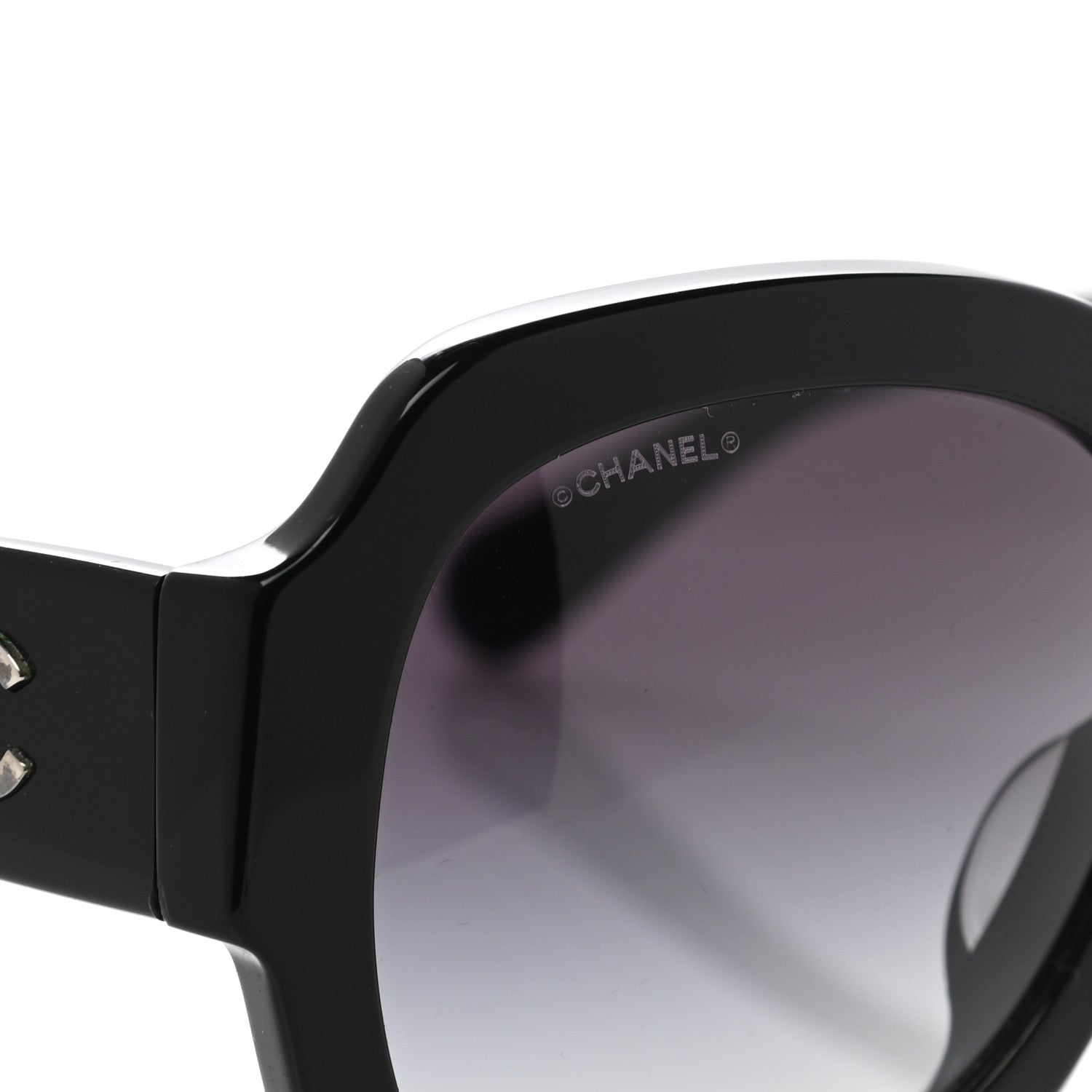 Chanel Acetate CC Sunglasses 5373 Black 7 of 8
