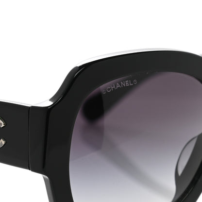 Chanel Acetate CC Sunglasses 5373 Black 7 of 8
