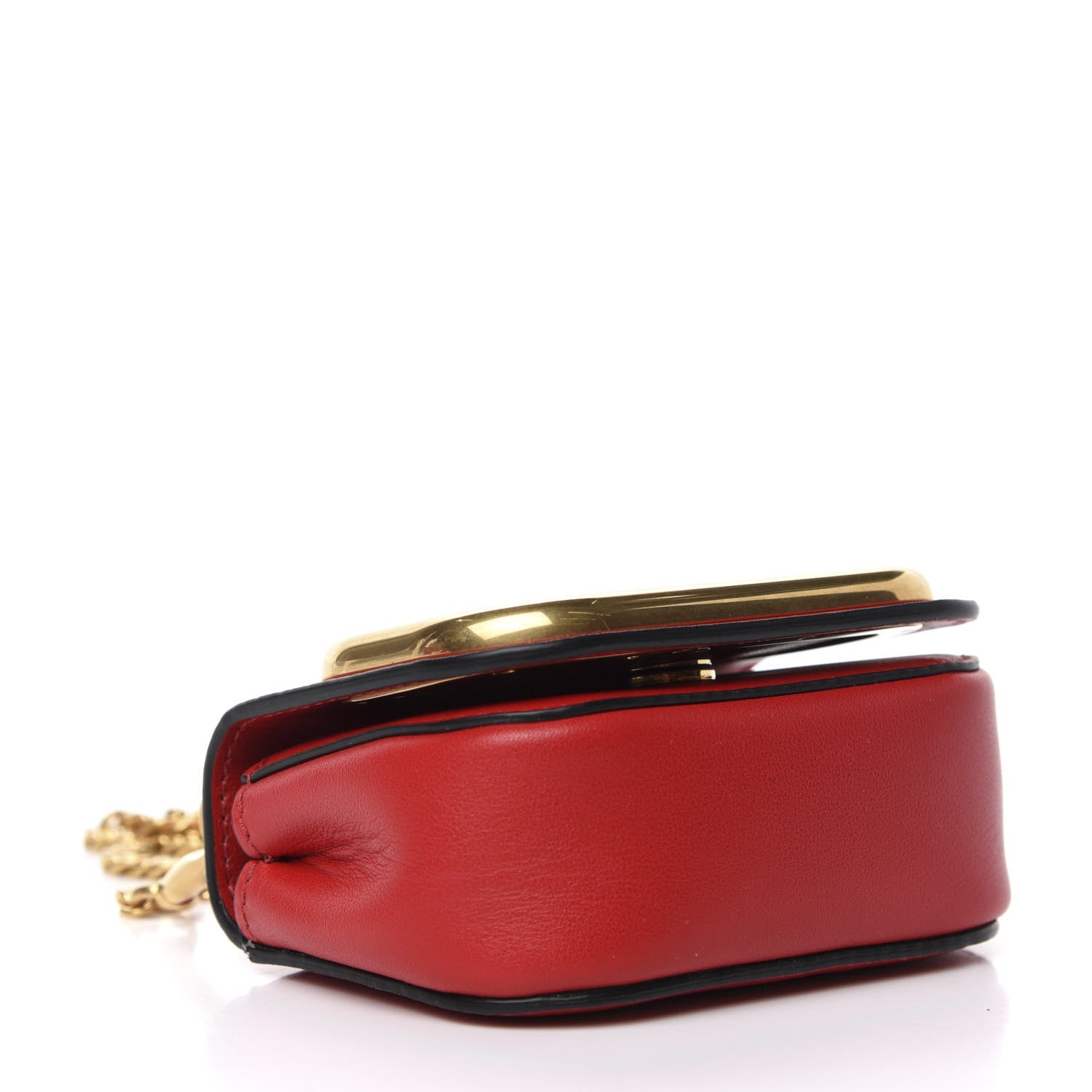Valentino Garavani Calfskin Mini Supervee Crossbody Bag Rouge Pur 4 of 7
