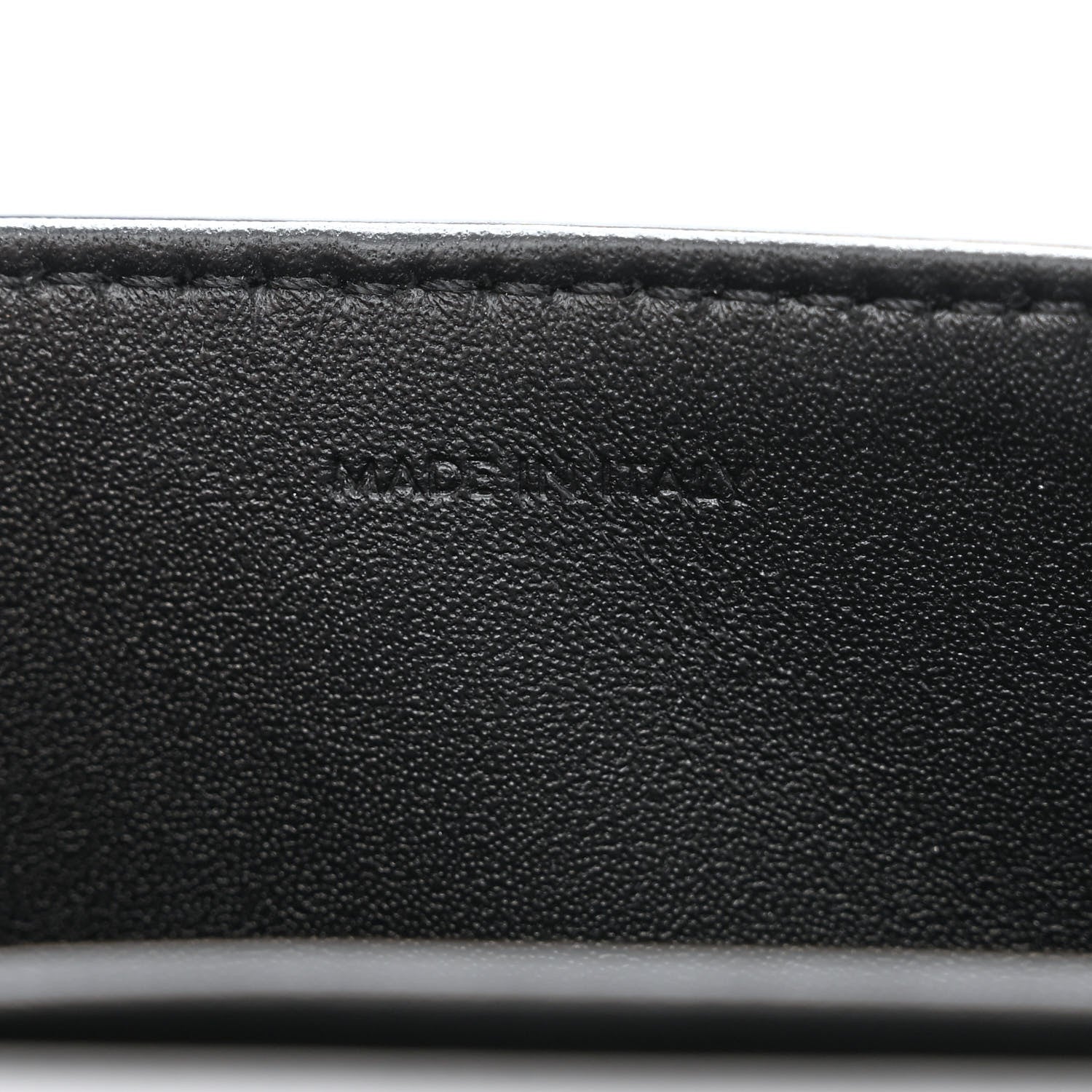 Celine Shiny Calfskin Triomphe Shoulder Bag Black 7 of 13