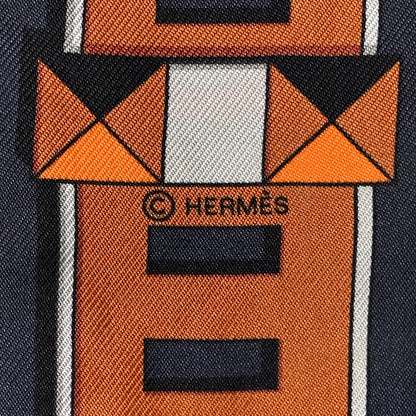 Hermes Silk Carre En Boucles Twilly 4 of 6