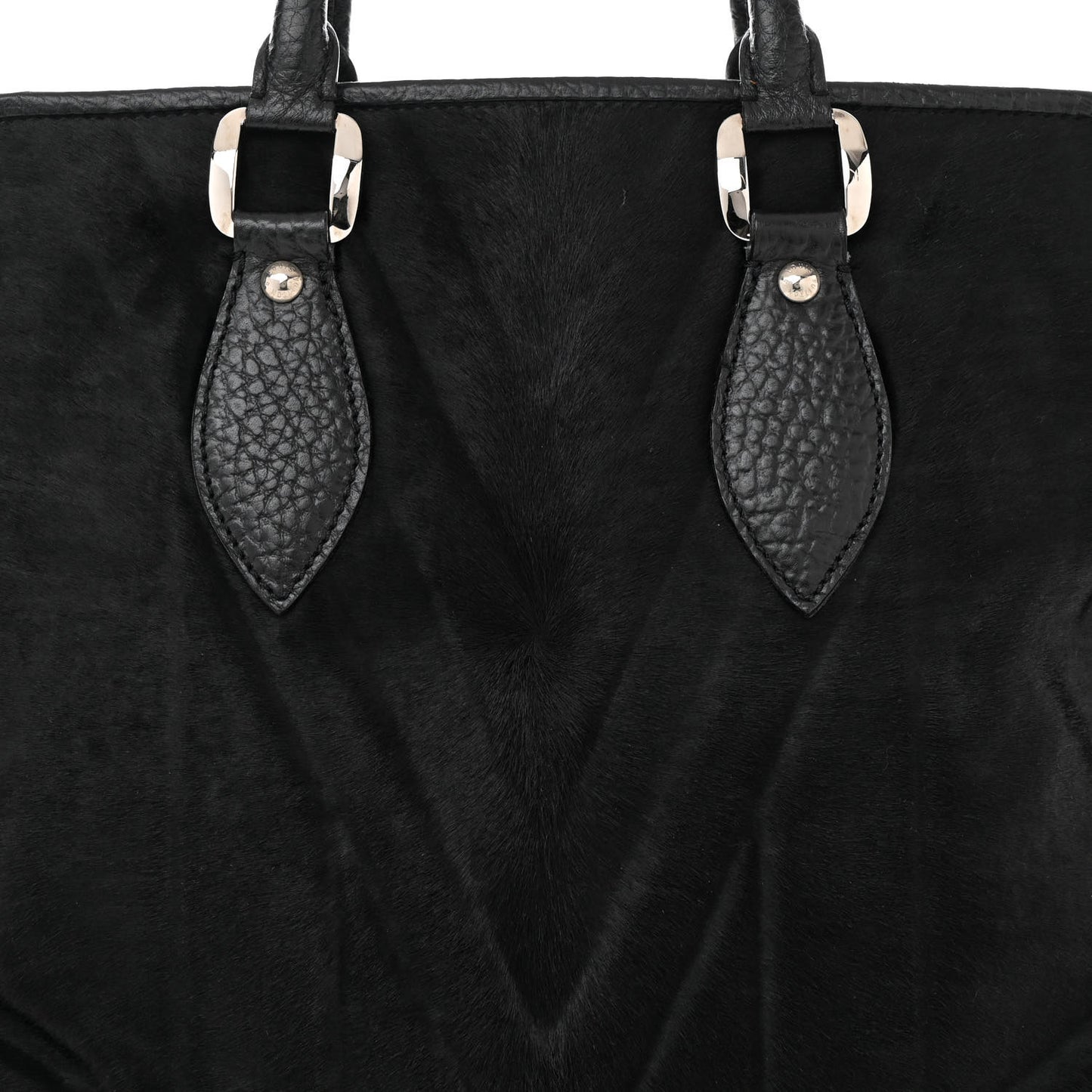 Pony Hair Mens Cabas Whistler Black