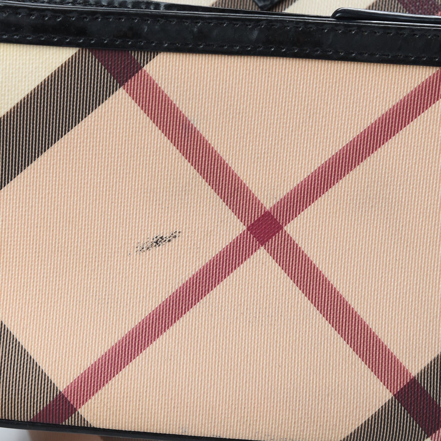 Burberry Nova Check Small Nickie Tote Black 21 of 21