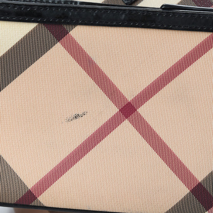 Burberry Nova Check Small Nickie Tote Black 21 of 21