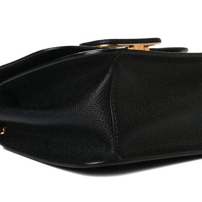 Valentino Garavani Grainy Calfskin Small VSling Shoulder Bag Black 8 of 13