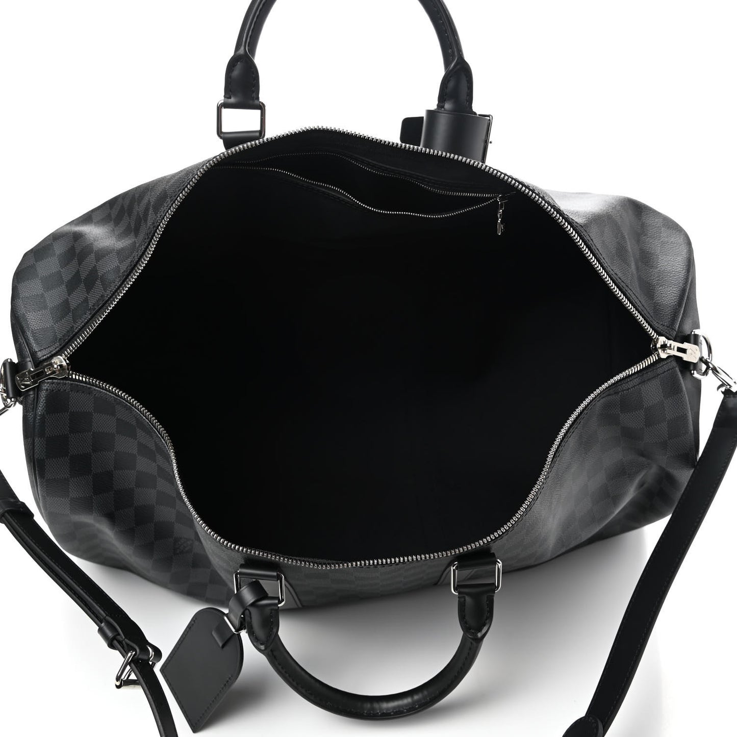 Damier Graphite Keepall Bandouliere 55