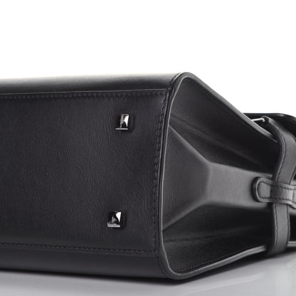 Delvaux Calfskin MM Tempete Satchel Black 8 of 8