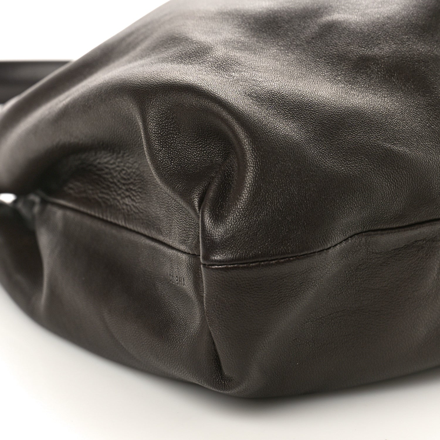 The Row Nappa Samia Bag Dark Brown 8 of 9