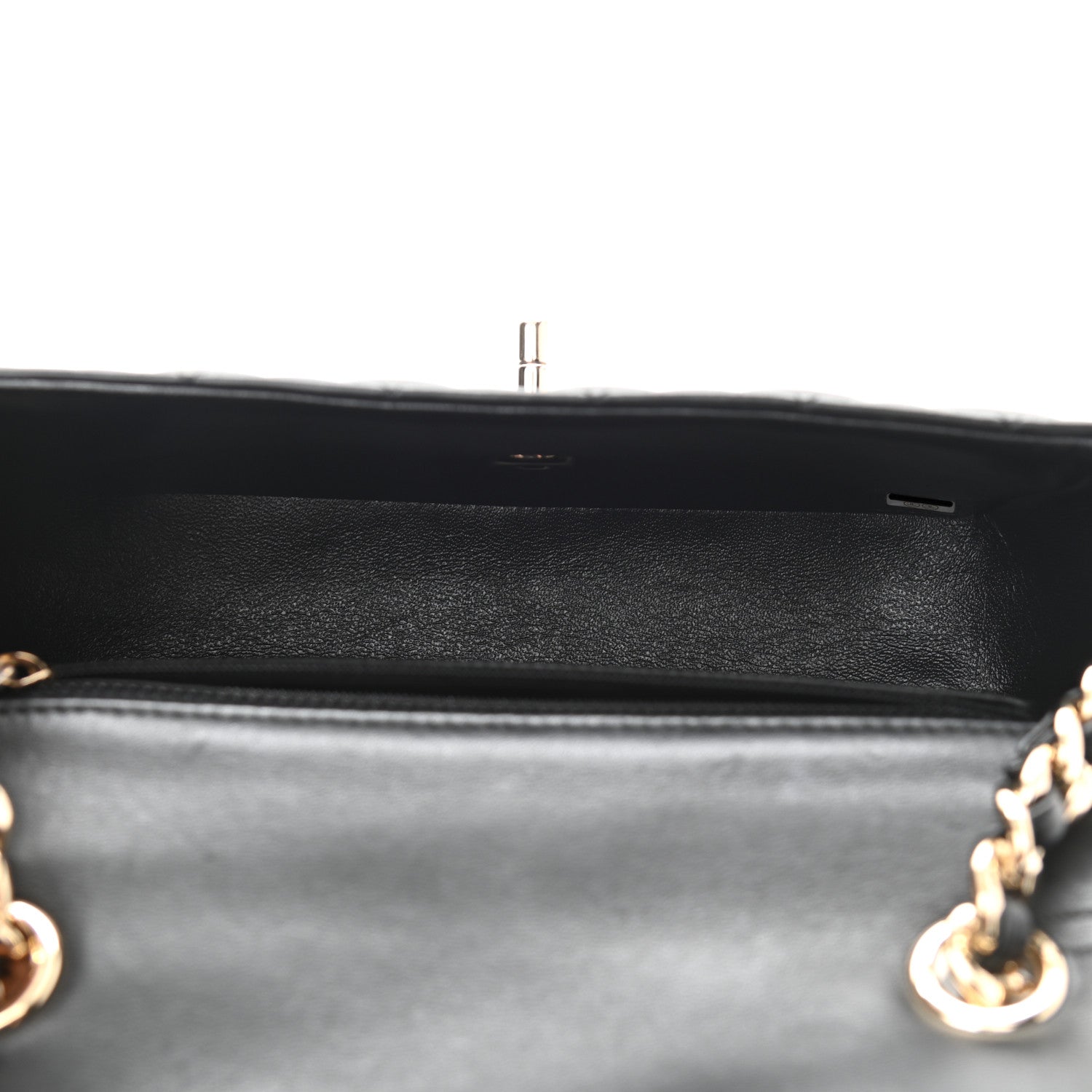 Chanel Lambskin Quilted Mini Coco Charms Rectangular Flap Black 5 of 11