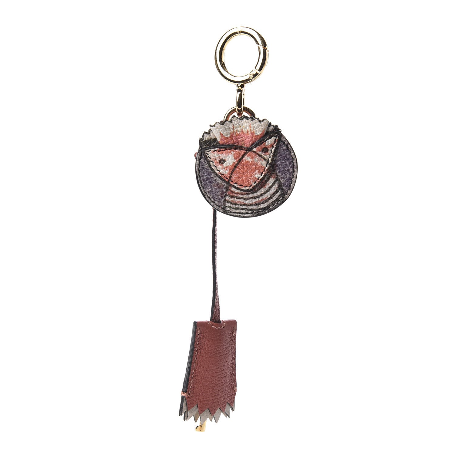 Burberry Calfskin Lock Bag Charm 1 of 5