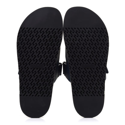 Hermes Epsom Mens Chypre Sandals 43 Bleu Mineral 5 of 10