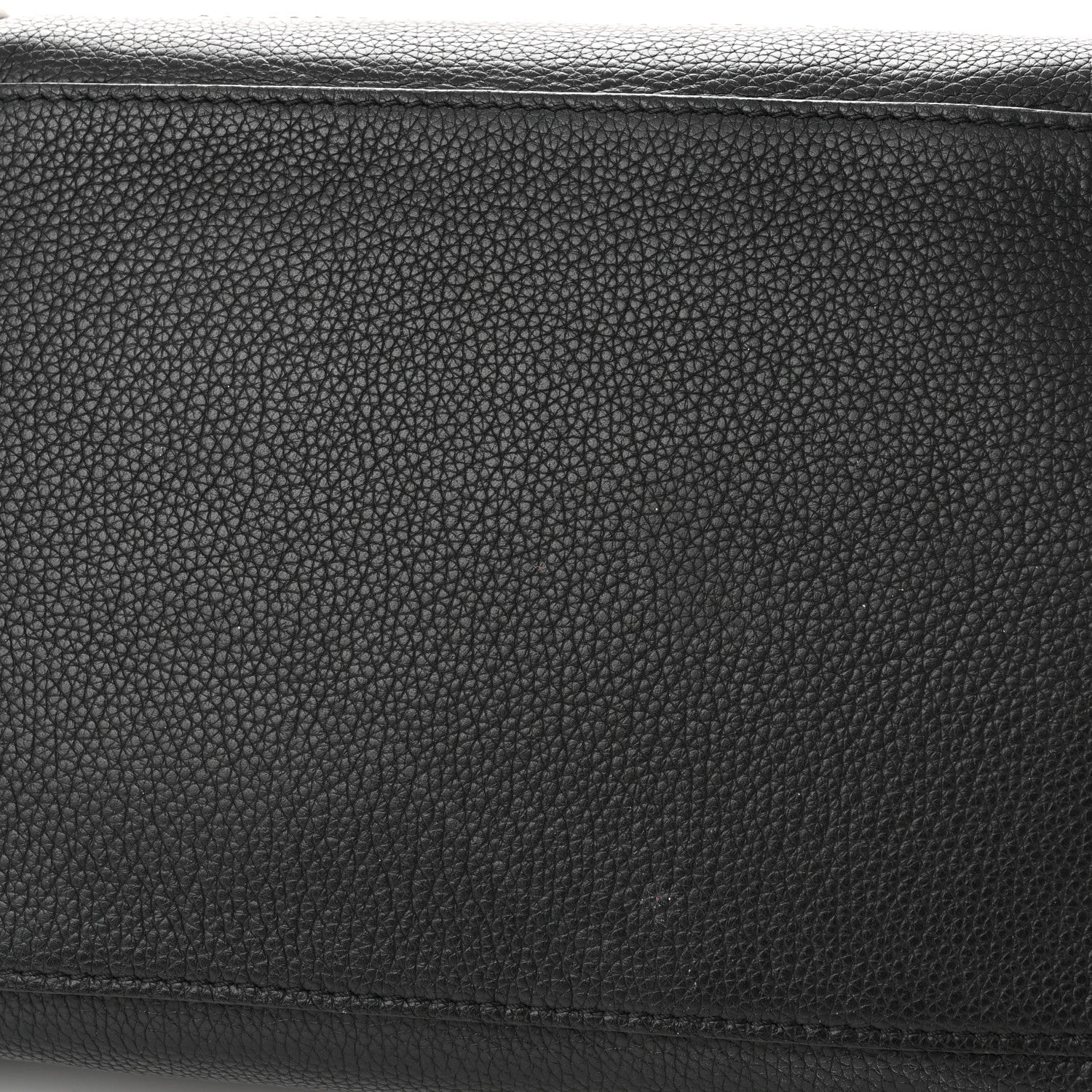 Celine Drummed Calfskin Mini Luggage Black 10 of 11