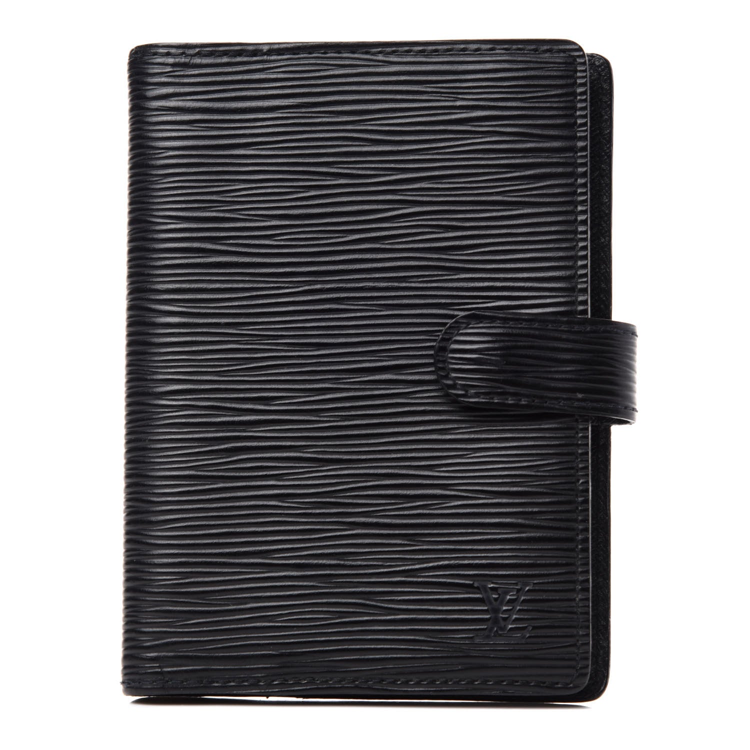 Louis Vuitton Epi Small Ring Agenda Cover Black 1 of 6