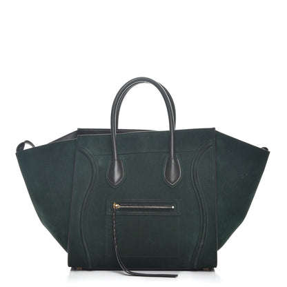 Celine Nubuck Medium Phantom Luggage Forest 1 of 14