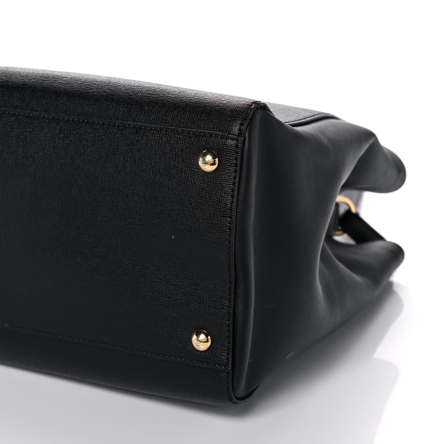 Fendi Vitello Elite Regular 2Jours Tote Black 9 of 10