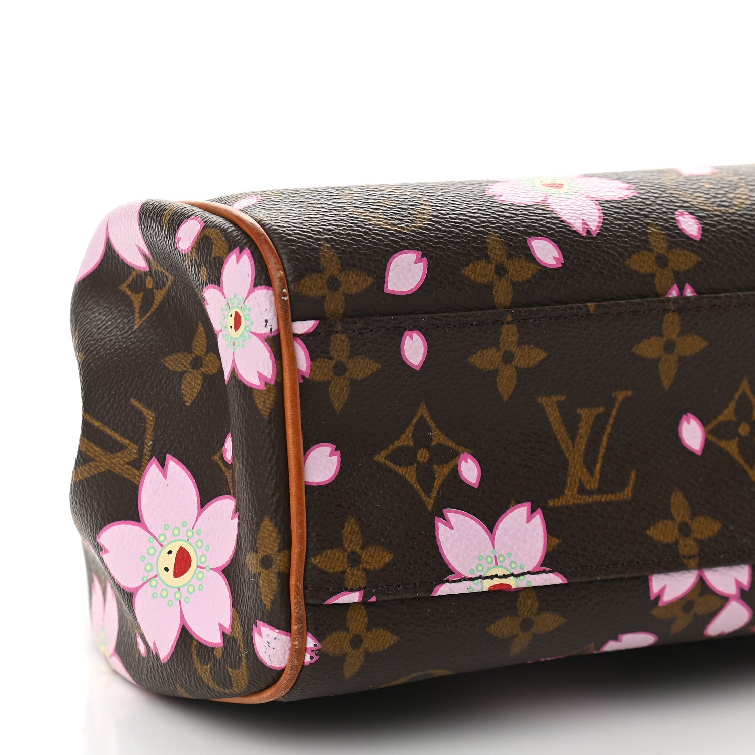 Louis Vuitton Monogram Cherry Blossom Sac Retro Bag Brown 9 of 10