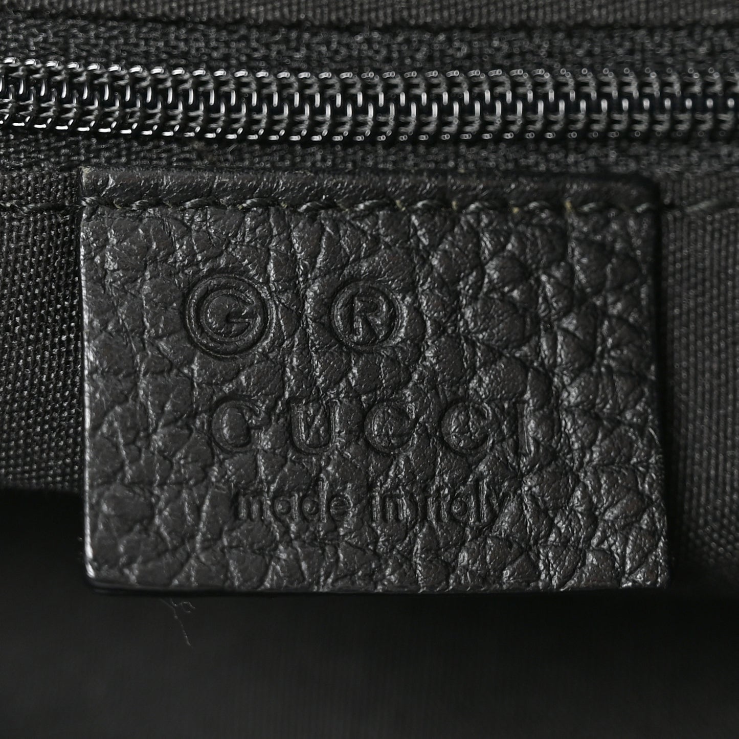 Monogram Medium Abbey Pocket Hobo Tote Black