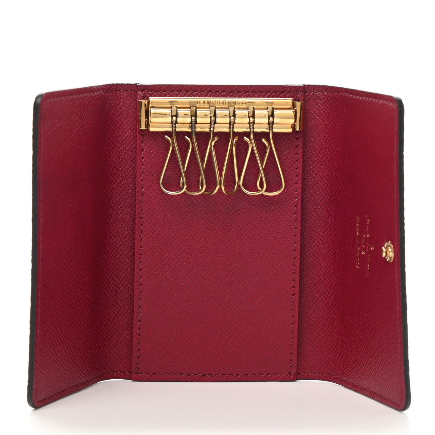 Monogram 6 Key Multicles Holder Fuchsia