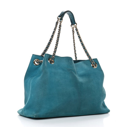 Gucci Vitello Range Medium Soho Chain Shoulder Bag Deep Cobalt 2 of 7
