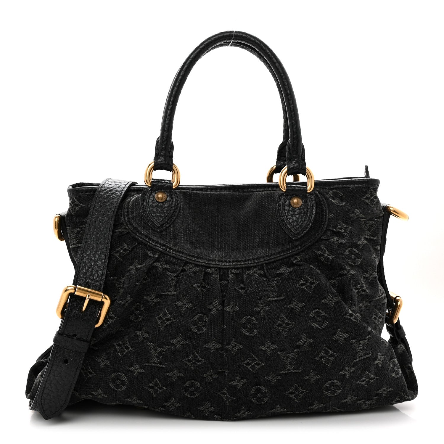Louis Vuitton Denim Neo Cabby GM Black 1 of 11