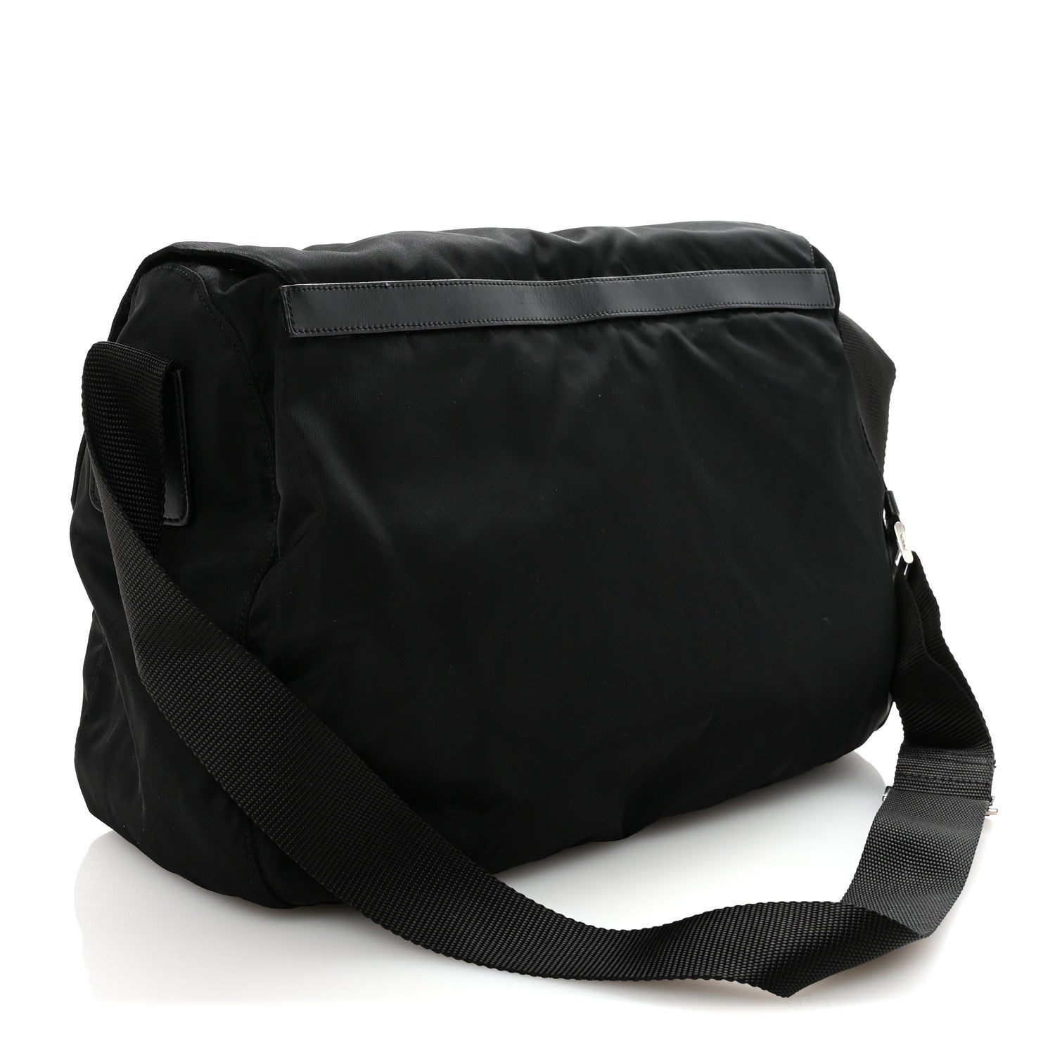 Prada Nylon Vela Sport Messenger Bag Black 1844229 – FASHIONPHILE