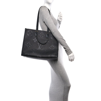 Louis Vuitton Empreinte Monogram Giant Onthego GM Black 2 of 10