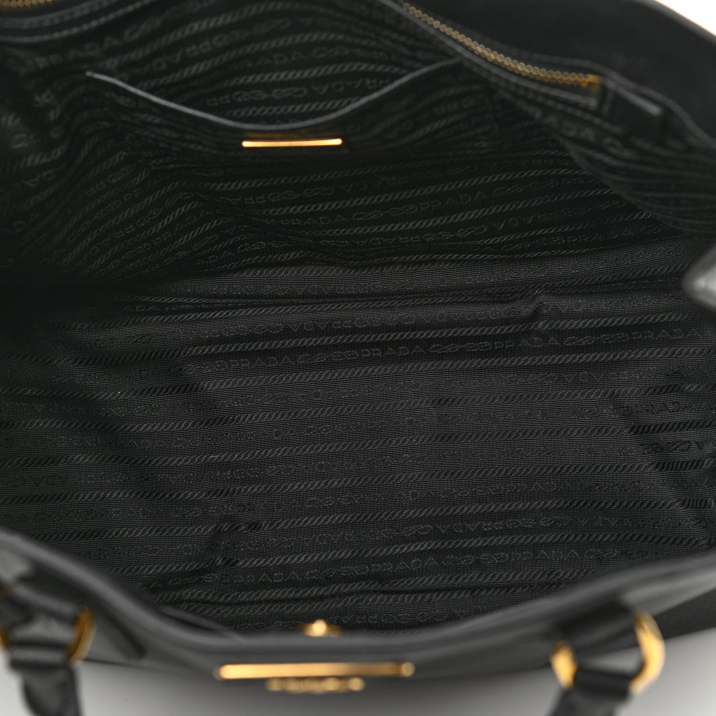 Saffiano Lux Large Tote Black