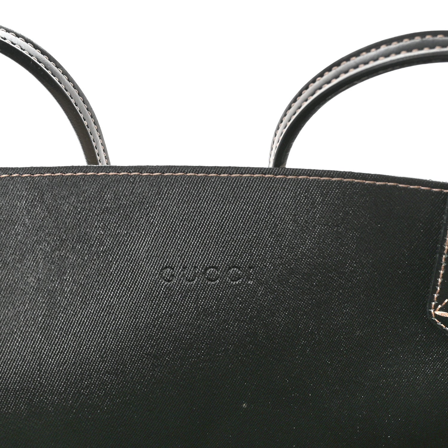 Gucci Calfskin GG Supreme Monogram Medium Reversible Tote Black 7 of 10