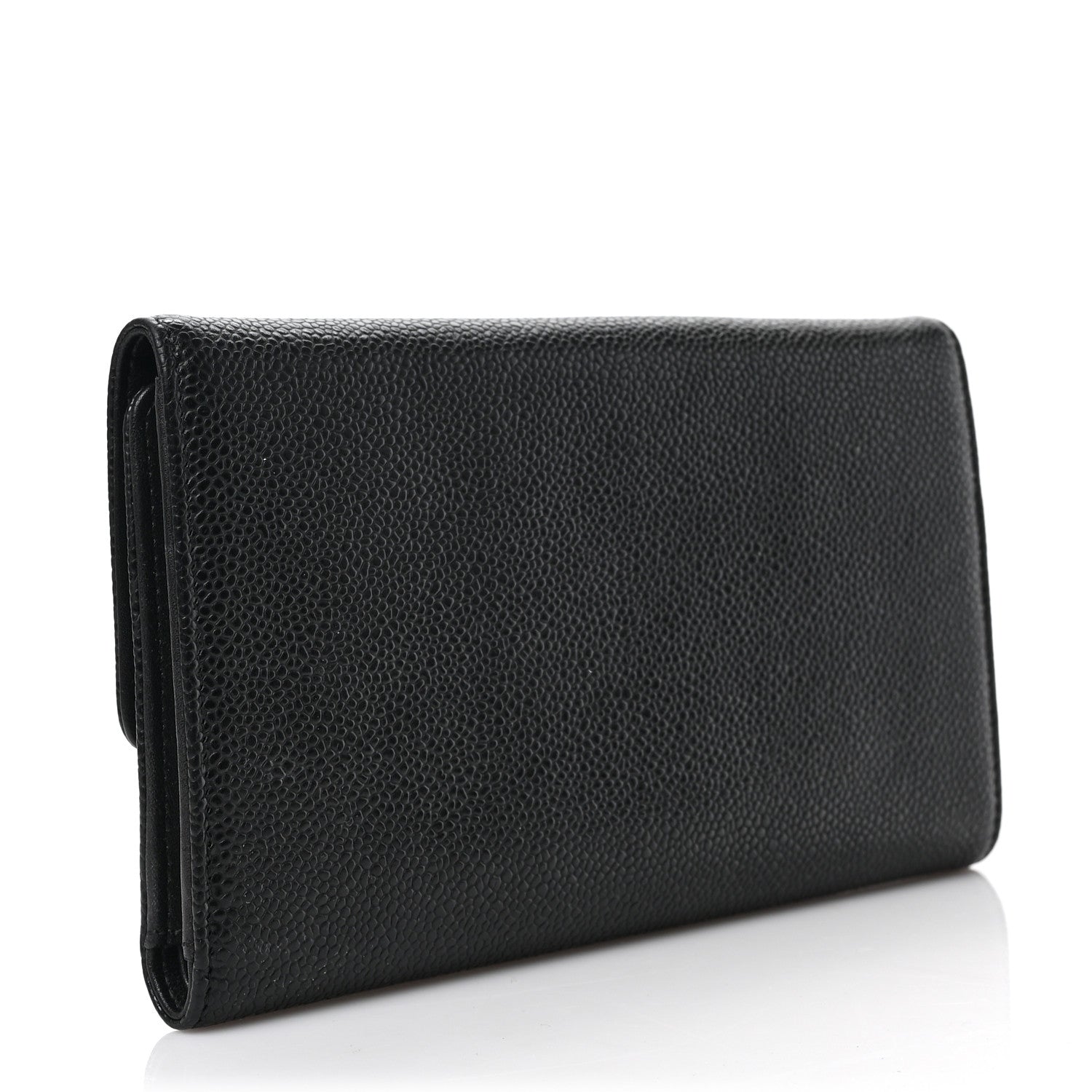Chanel Caviar Timeless CC Large Gusset Flap Wallet Black 3 of 6