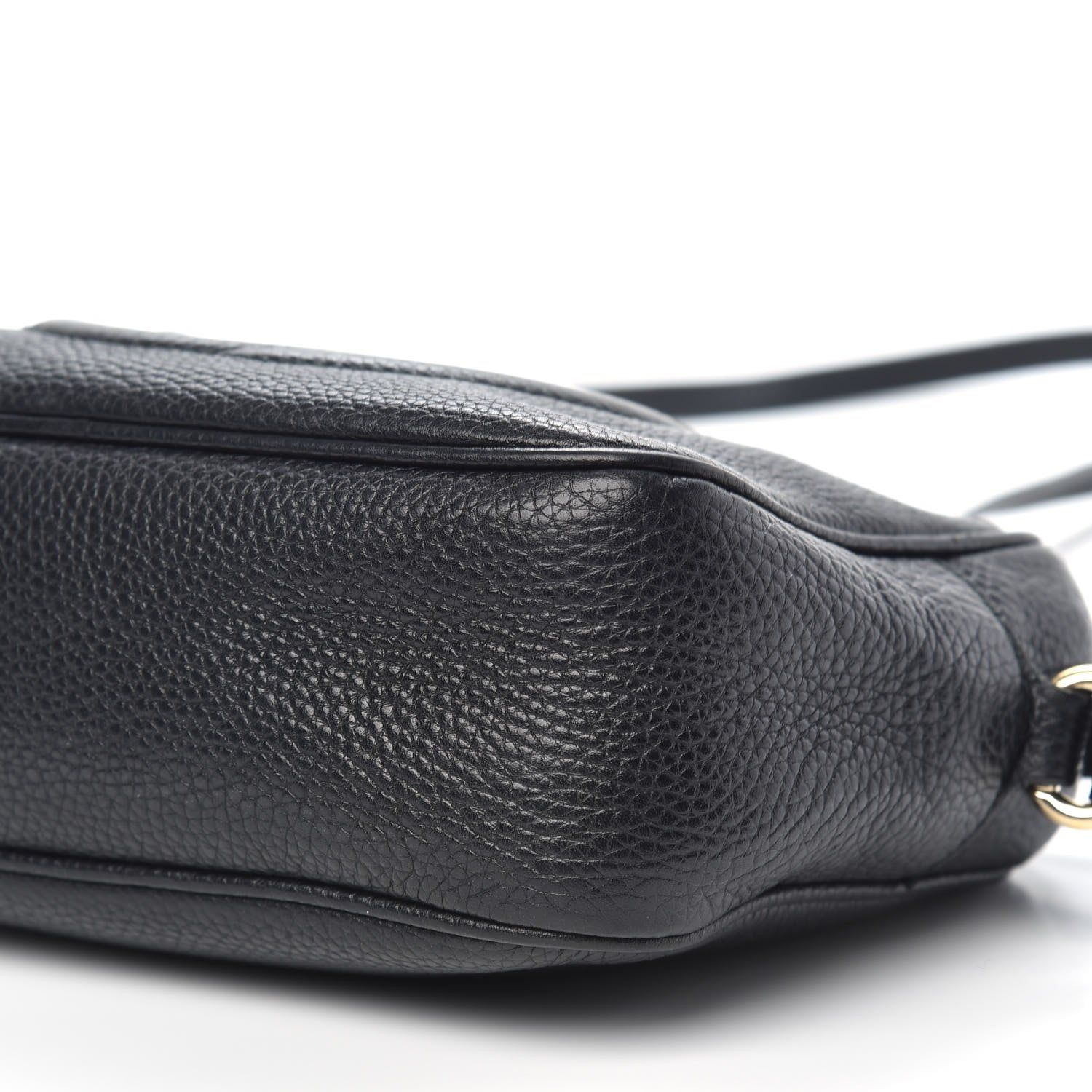 Gucci Pebbled Calfskin Small Soho Disco Bag Black 9 of 13