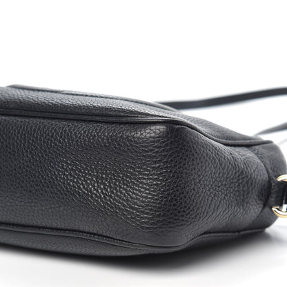 Gucci Pebbled Calfskin Small Soho Disco Bag Black 9 of 13