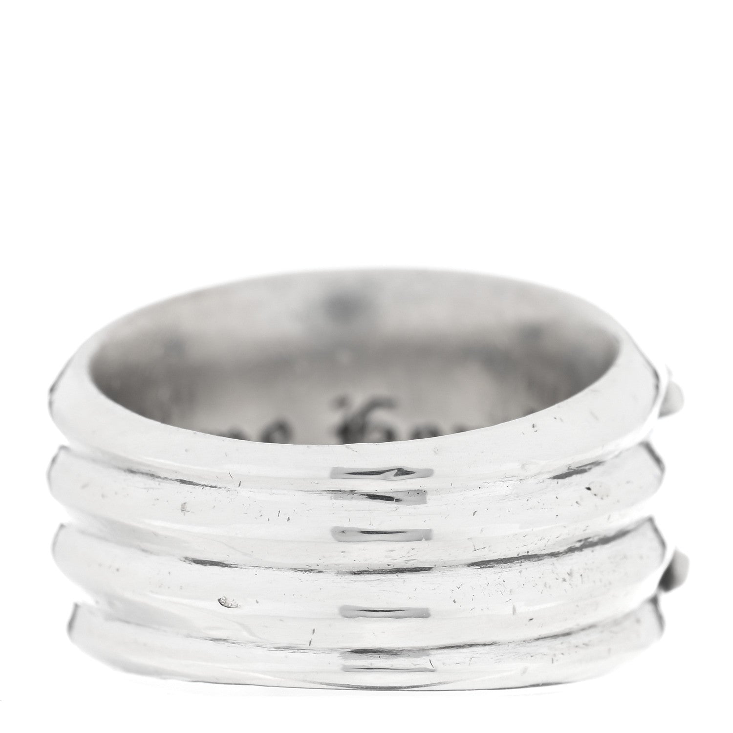 Chrome Hearts Sterling Silver Dagger Ring 55 7.25 3 of 4