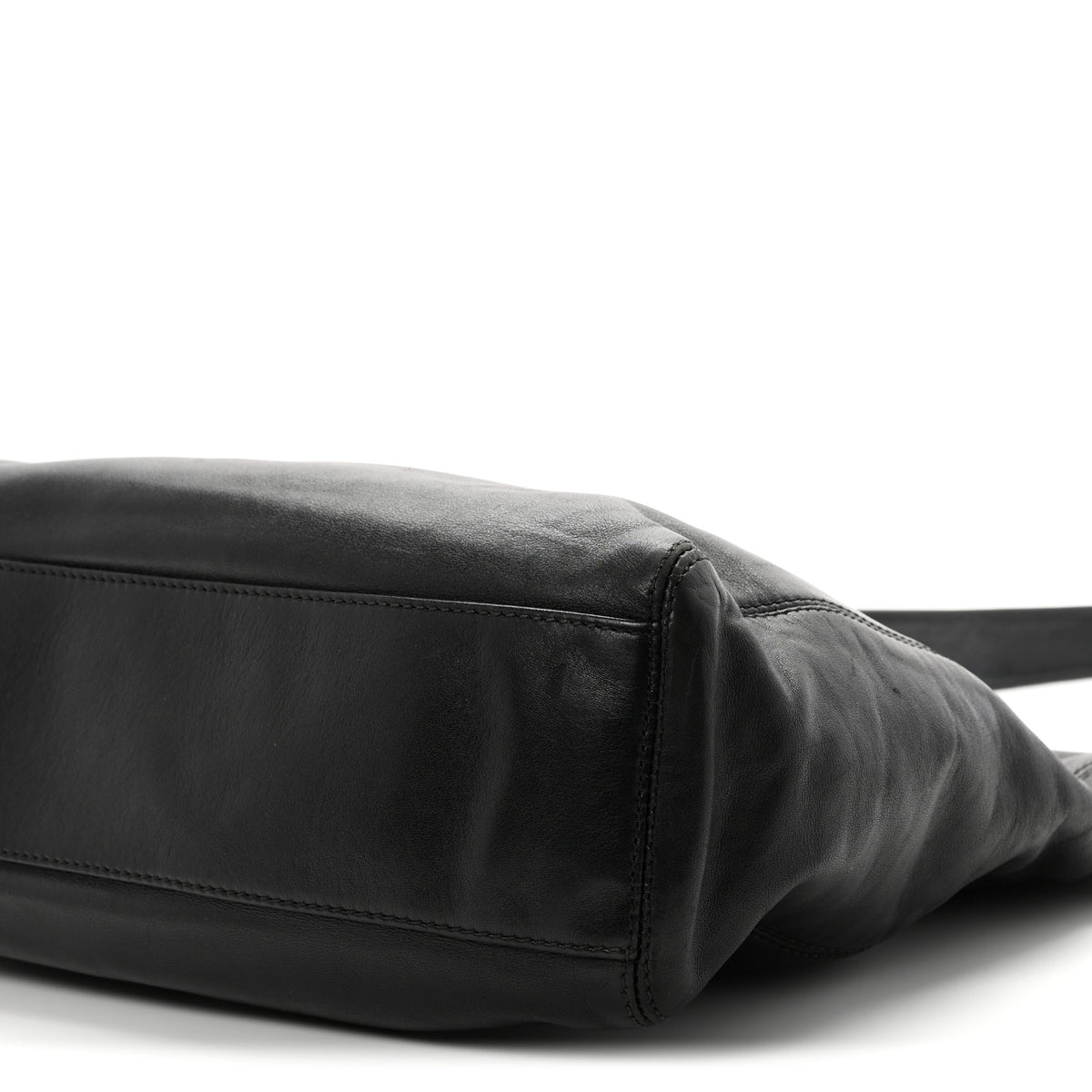 Chanel Lambskin CC Tassel Shoulder Bag Black 10 of 11