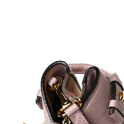 Burberry Grainy Calfskin House Check Medium Banner Tote Pale Orchid 14 of 14