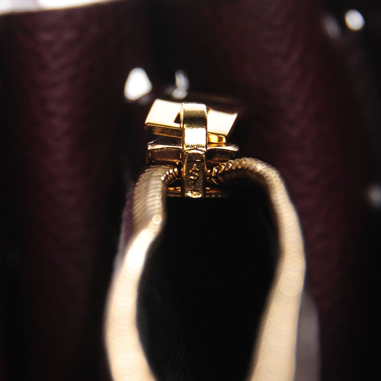 Grained Calfskin Small Classic Sac De Jour Bordeaux