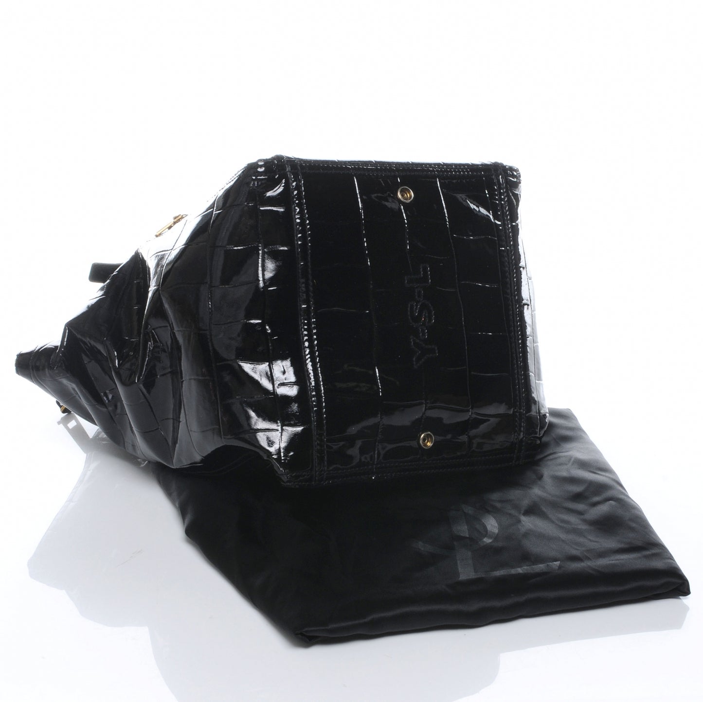 Patent Croc Medium Downtown Black