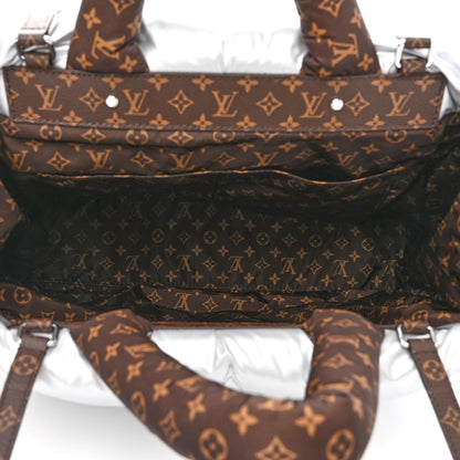 Louis Vuitton Econyl Monogram Pillow Giant Onthego GM Silver 5 of 9