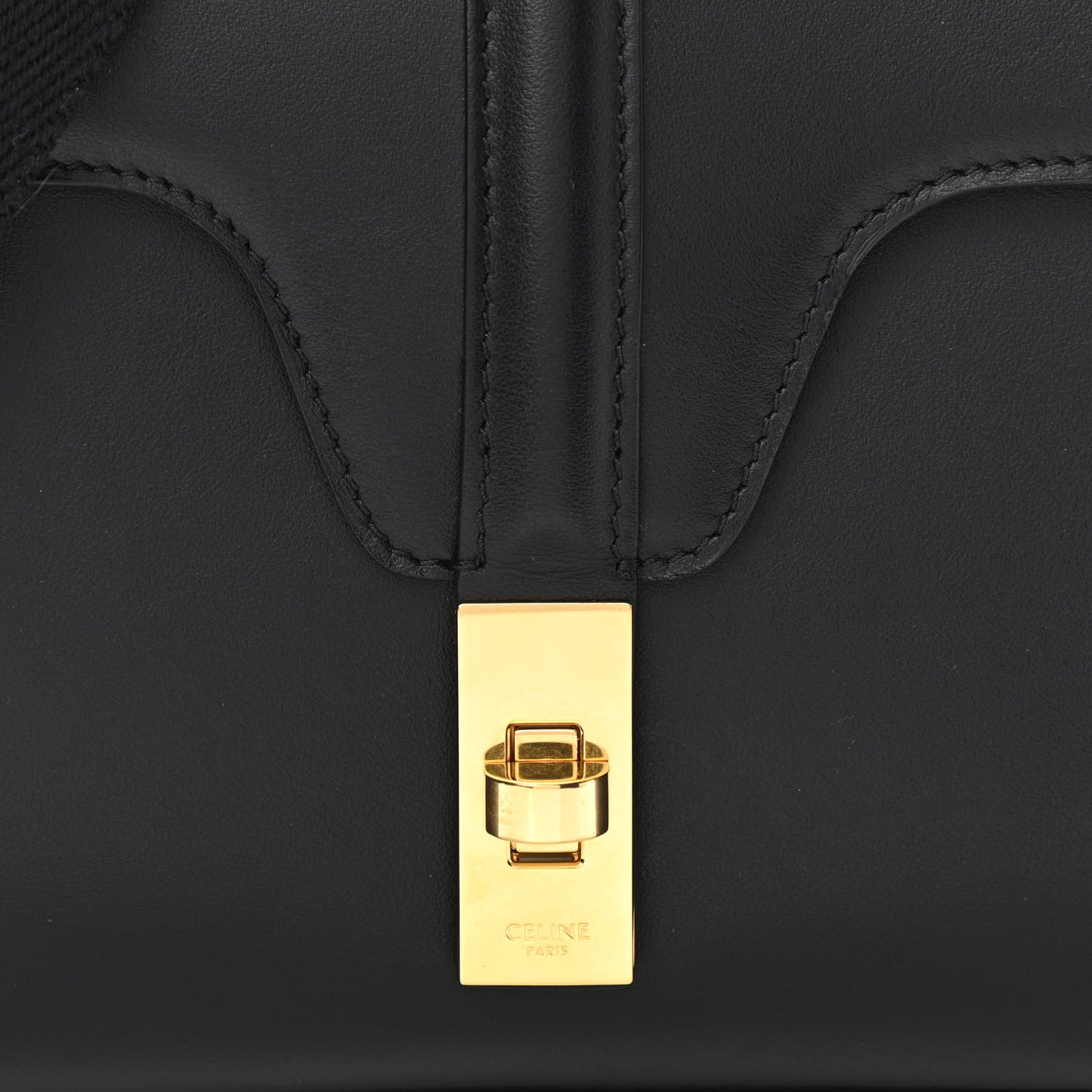 Smooth Calfskin Teen 16 Crossbody Bag Black